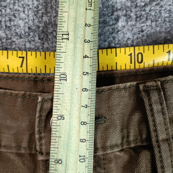 Levis 514 Jeans Mens 32x30 Brown Slim Straight Denim 5 Pocket Zip Fly (32x28.5) - Picture 6 of 12